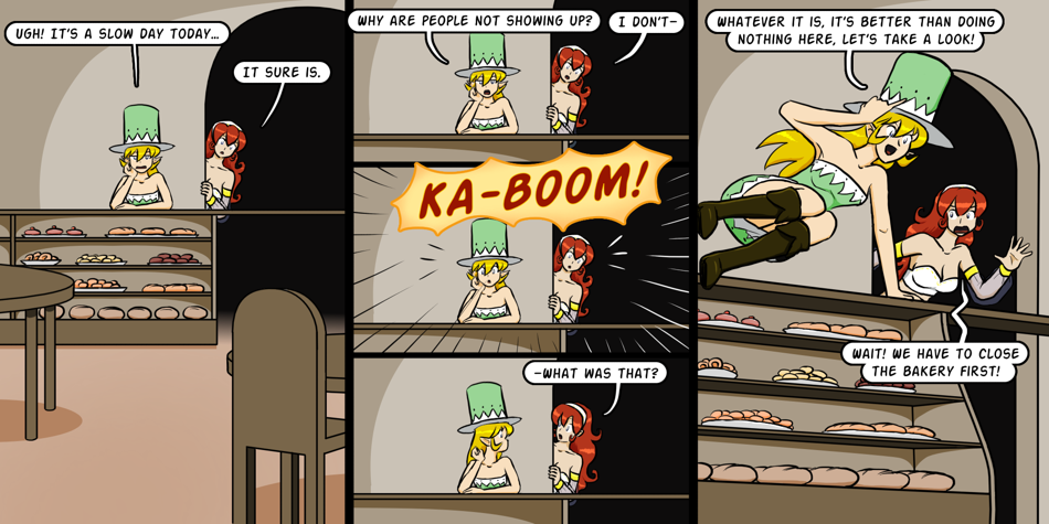 Breadfinder - Episode 267, Page 1: 267-Back to the bakery